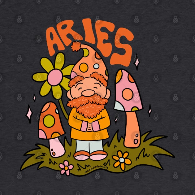 Aries Gnome by Doodle by Meg